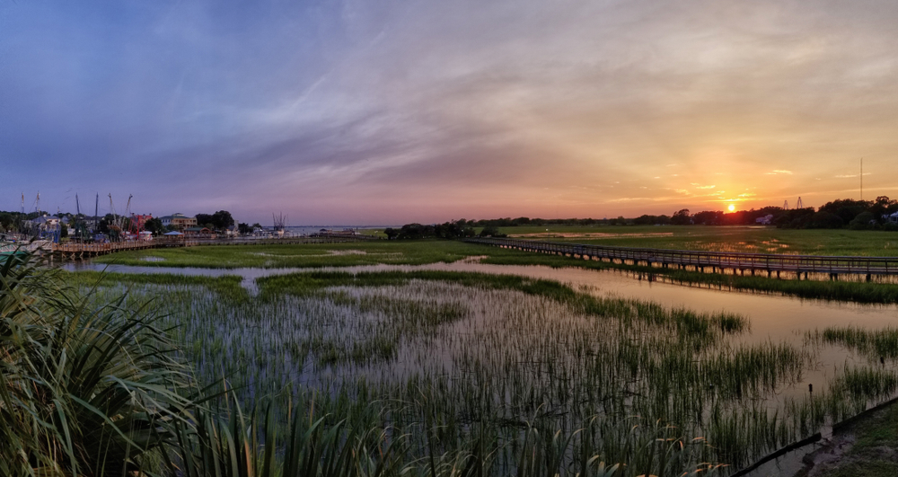 Sunset,On,Shem,Creek